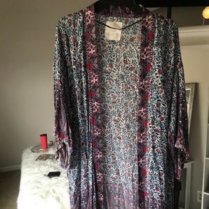 Floral Kimono / Pullover - Pull&Bear